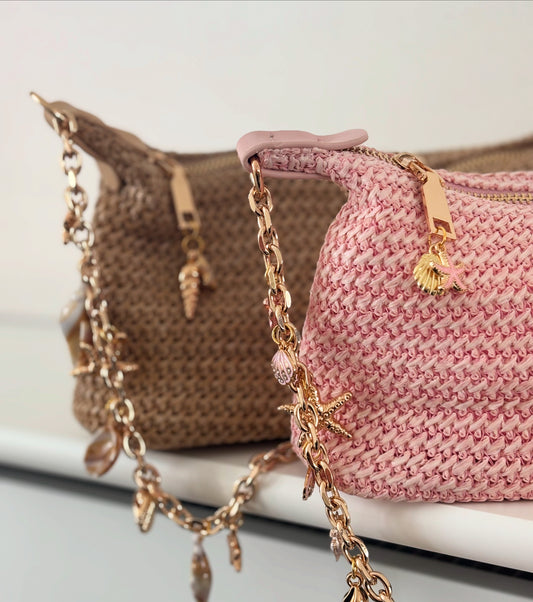 'SHELLÉ' shoulder bag in BEIGE