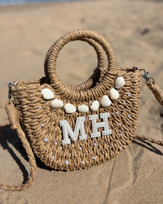 'ISLA' beach bag in BEIGE