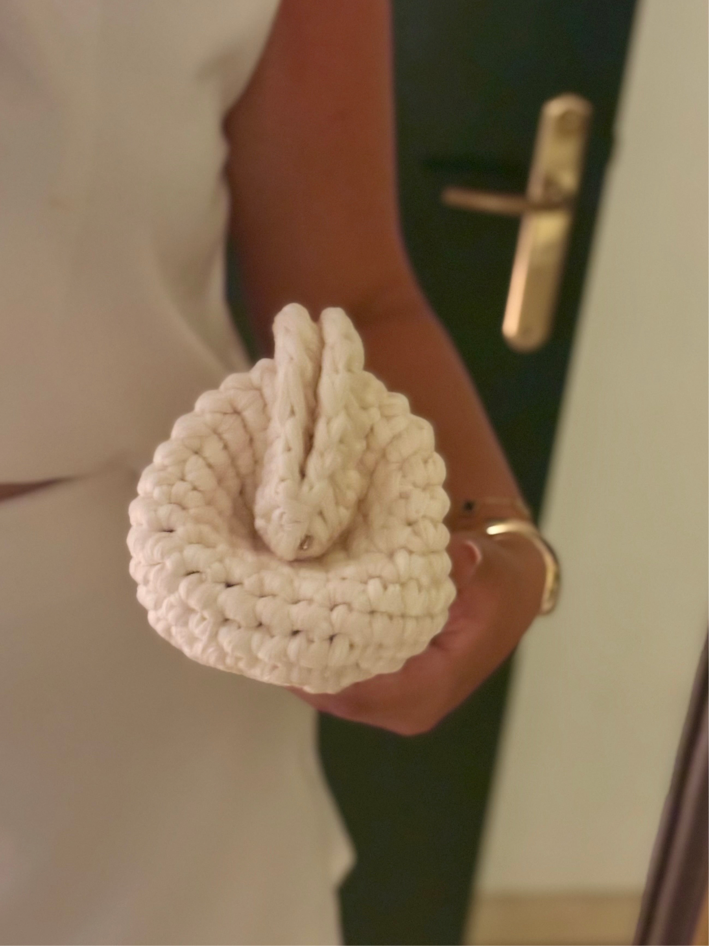 ‘The Woven Clutch’ in CREAM