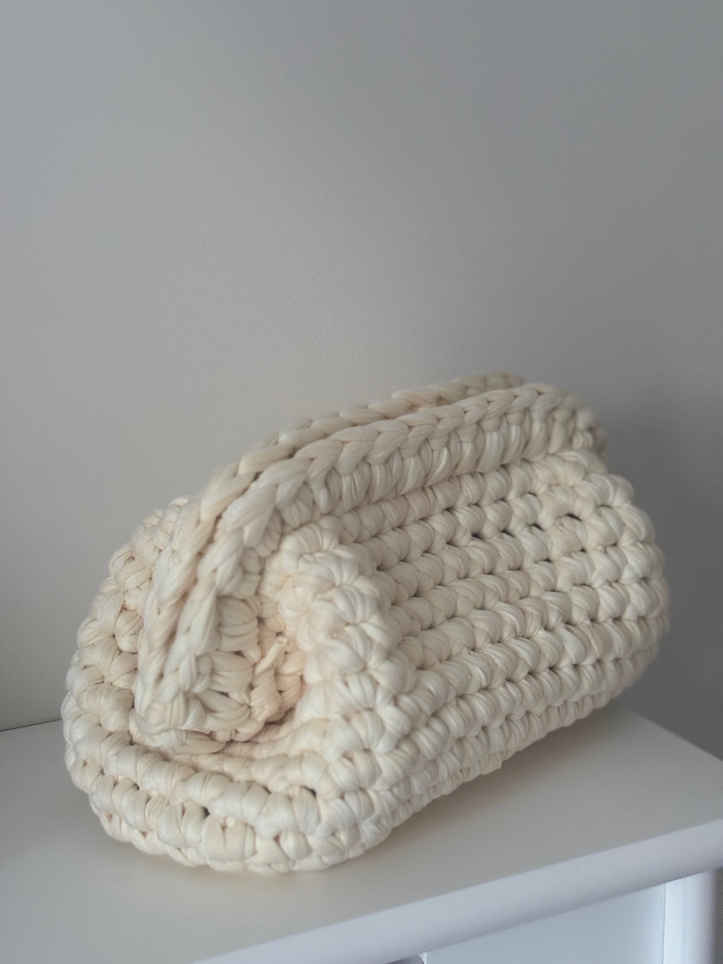 ‘The Woven Clutch’ in CREAM