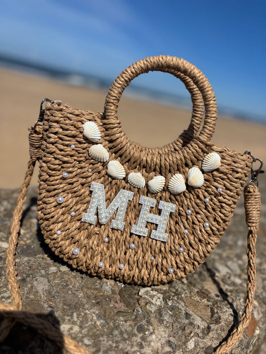 'ISLA' beach bag in BEIGE